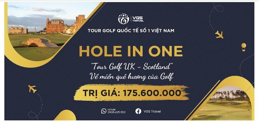 VGolf Travel tài trợ HIO hơn 175 triệu cho Giải Vô địch Đối Kháng Quốc gia Tranh cúp T99